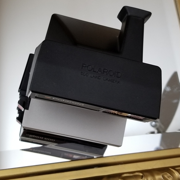 ❗Polaroid Spirit 600 Grey Silver Instant Film Poloroid Camera❗ - Picture 8 of 9